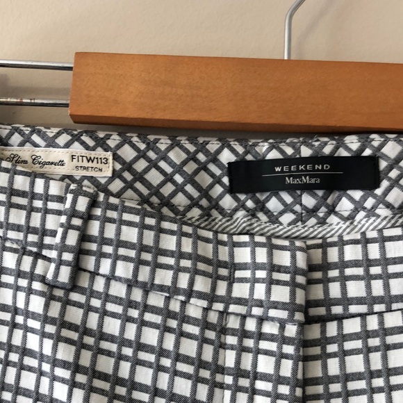 Weekend by MaxMara Slim Cigarette Crop Pants - Picture 3 of 7